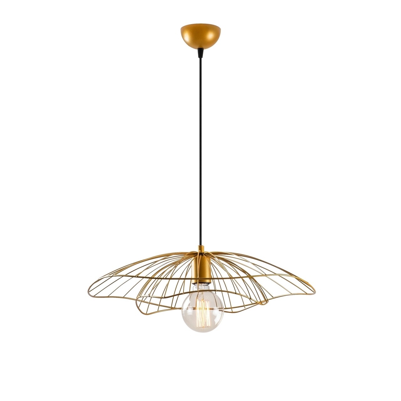 Lustra Tel - 6502, Opviq, 50 x 111 cm, 1 x E27, 40W, auriu - imagine 7